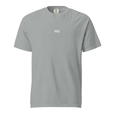 NO Graphic Unisex T Shirt
